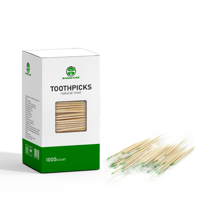 Mint bamboo toothpick